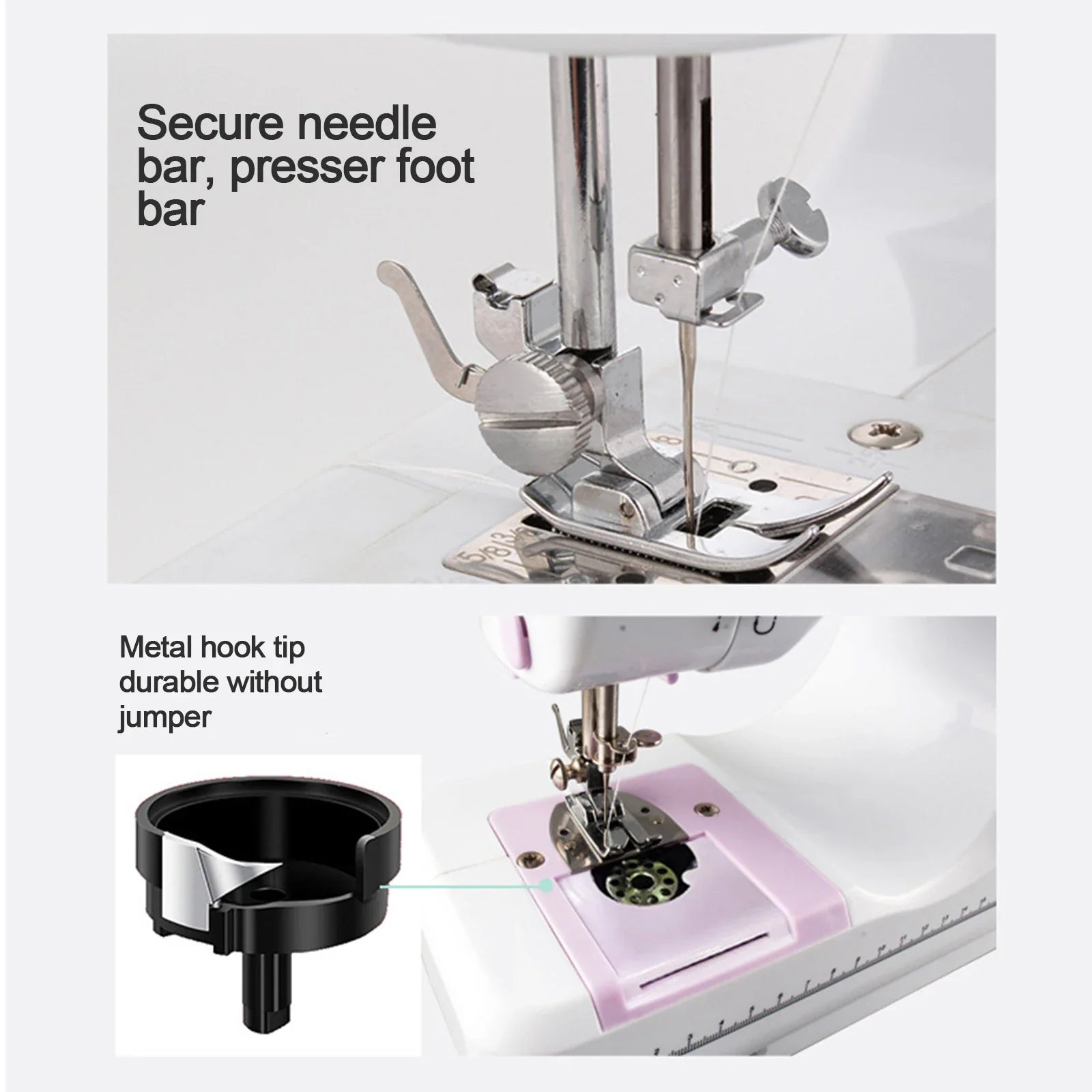 12 Stitch Mini Electric Sewing Machine for Home Use