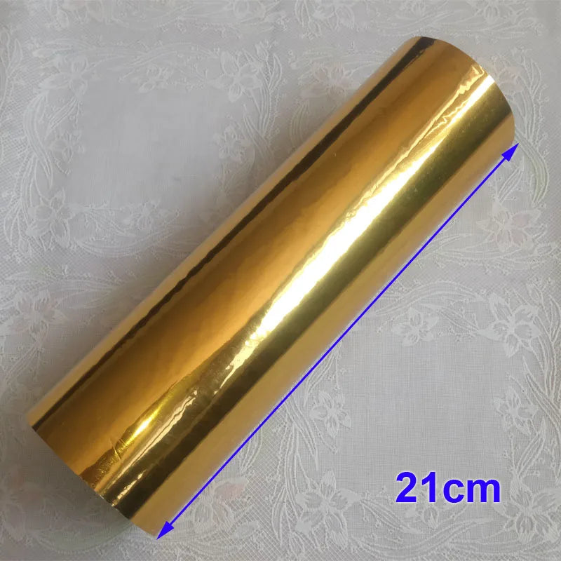 Gold Silver Hot Stamping Foil Roll for DIY Craft Projects