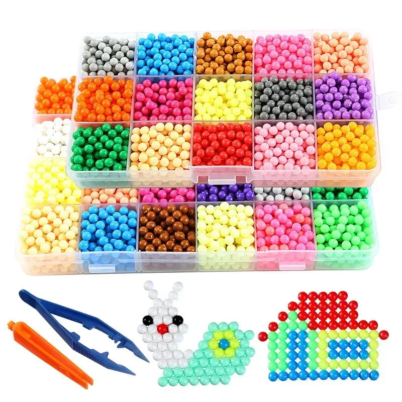 Magic Water Fuse Beads DIY Craft Set for Kids Educational Fun