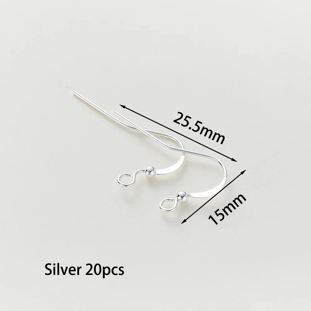 20pc Gold Plated Earring Wires & Hook Findings Set | 6 Styles | DIY Jewelry Making