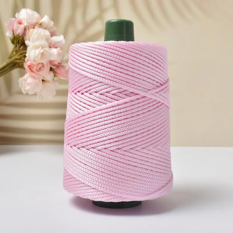 Summer Ice Rope Crochet Yarn for DIY Bags and Hats Crafts