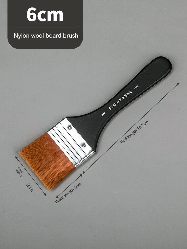 Memory Nylon Paint Brush Set for Acrylic Watercolor and Oil