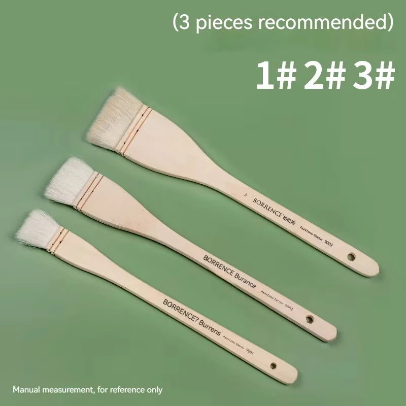 Memory Nylon Paint Brush Set for Acrylic Watercolor and Oil