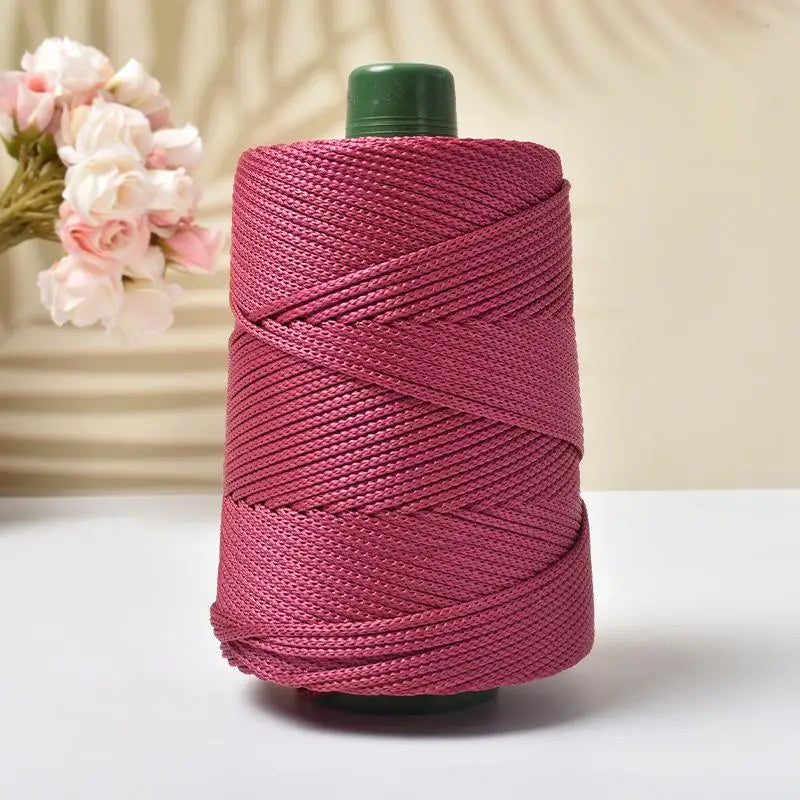 Summer Ice Rope Crochet Yarn for DIY Bags and Hats Crafts
