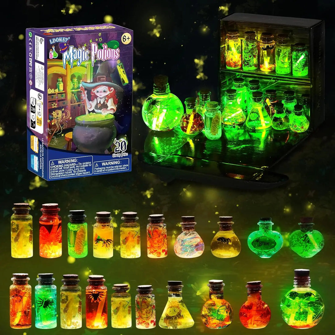 DIY Fairy Magical Potion Kit for Kids Science Craft Fun Set