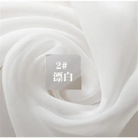 Translucent Chiffon Tulle Fabric for DIY Sewing and Dress Crafts