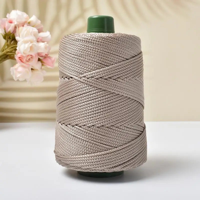 Summer Ice Rope Crochet Yarn for DIY Bags and Hats Crafts