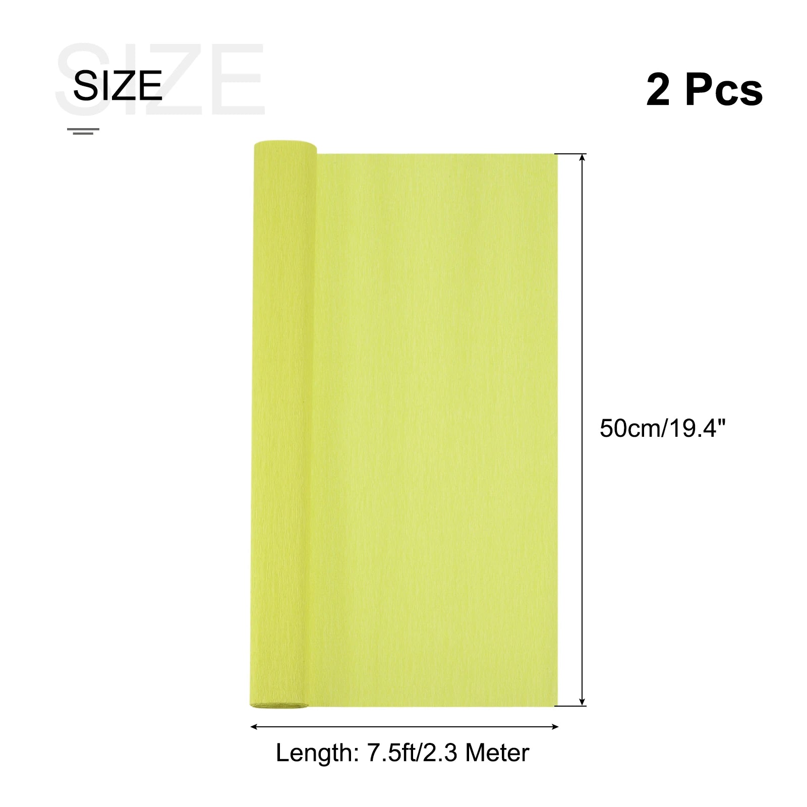 Crepe Paper Roll Set for Wedding Festival and Party Decorations
