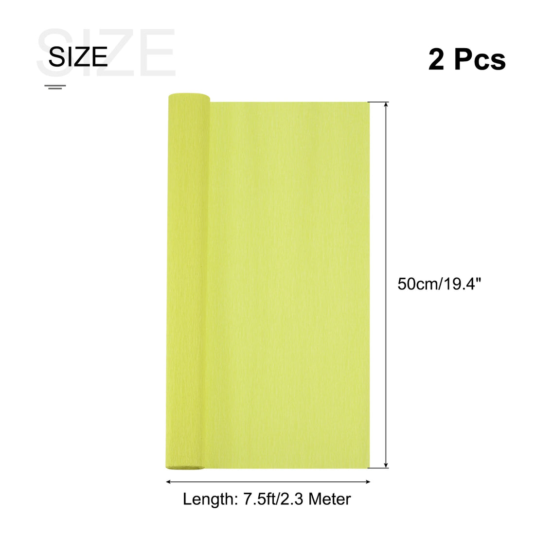 Crepe Paper Roll Set for Wedding Festival and Party Decorations