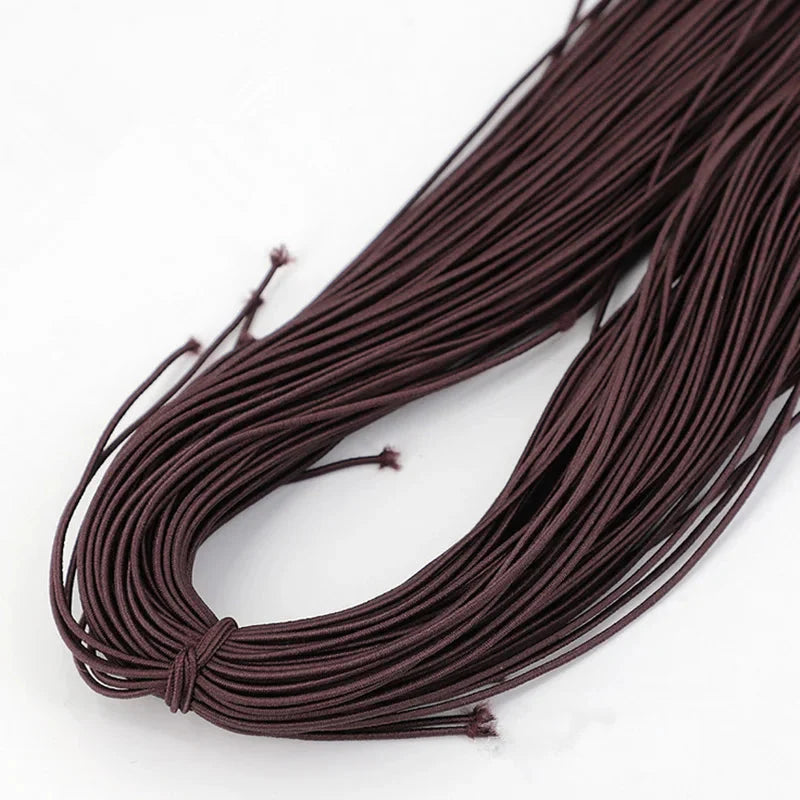 Elastic Thread for Jewelry Making - 1.0mm to 2.5mm, 10 Yards, DIY Beaded Crafting Sewing Accessories