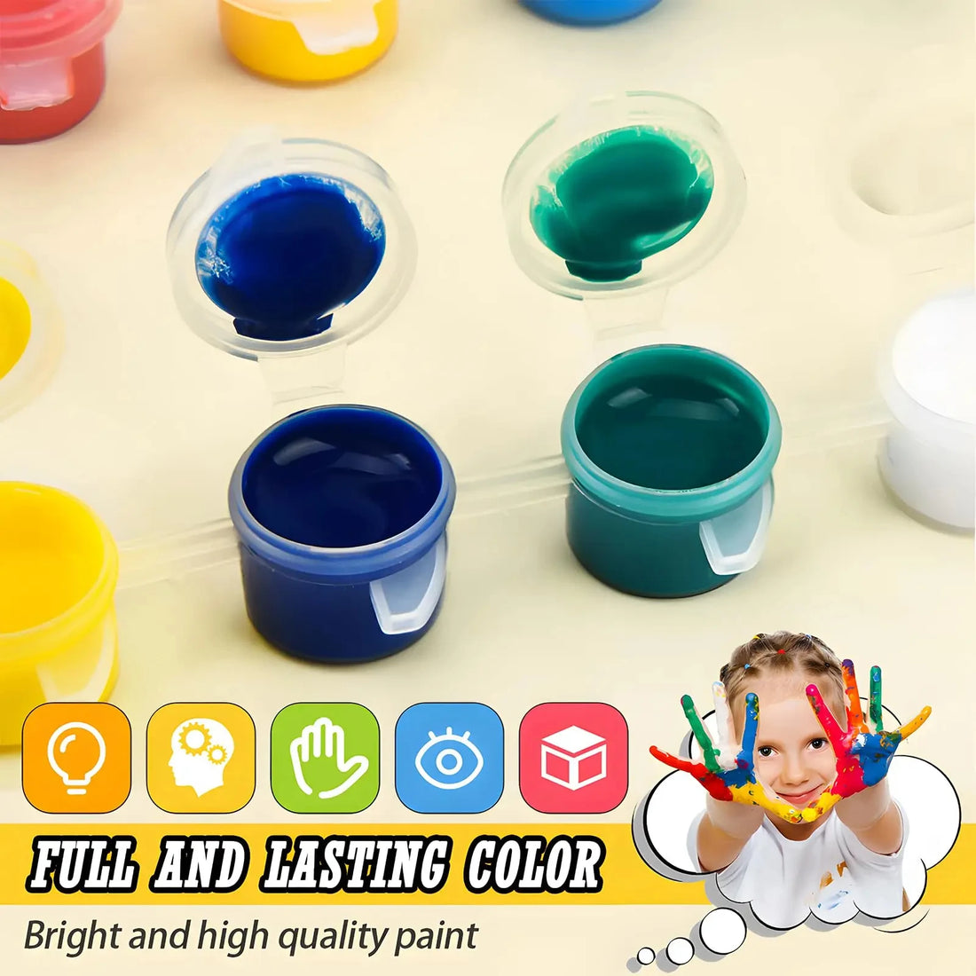 DIY Dinosaur Space Painting Craft Kit Educational Art Set for Kids
