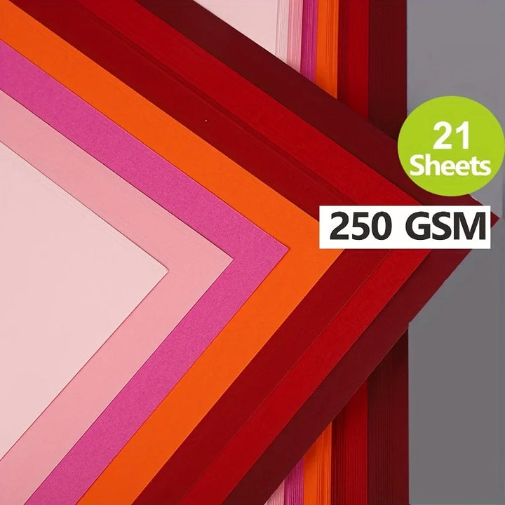 Colored A4 Cardstock Paper for DIY Crafts and Wedding Cards