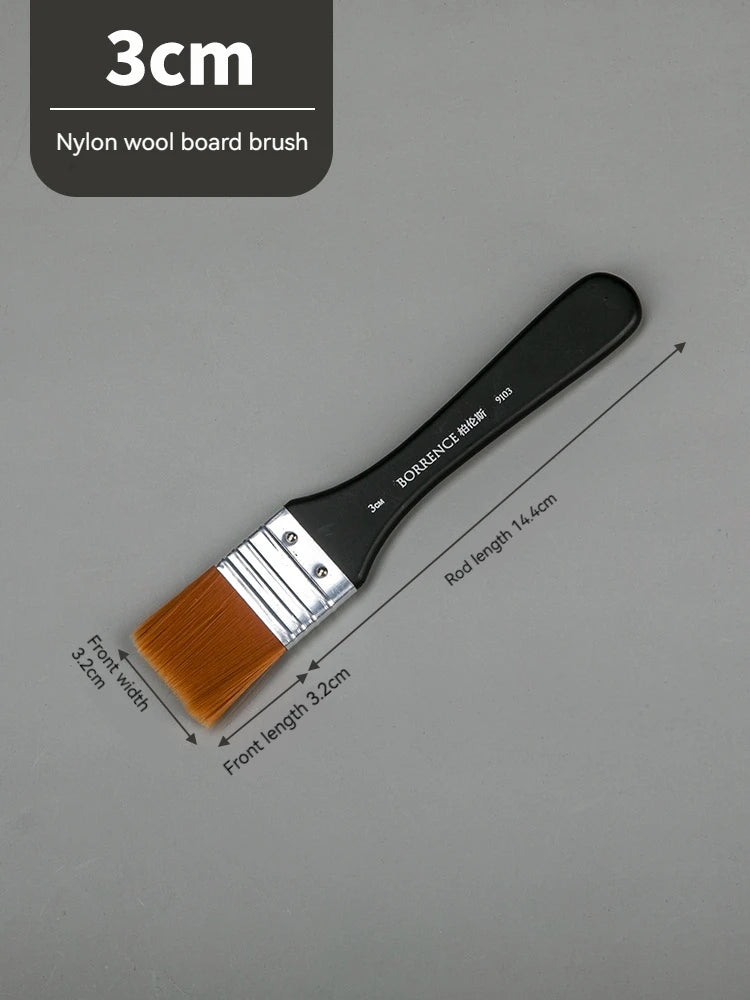 Memory Nylon Paint Brush Set for Acrylic Watercolor and Oil