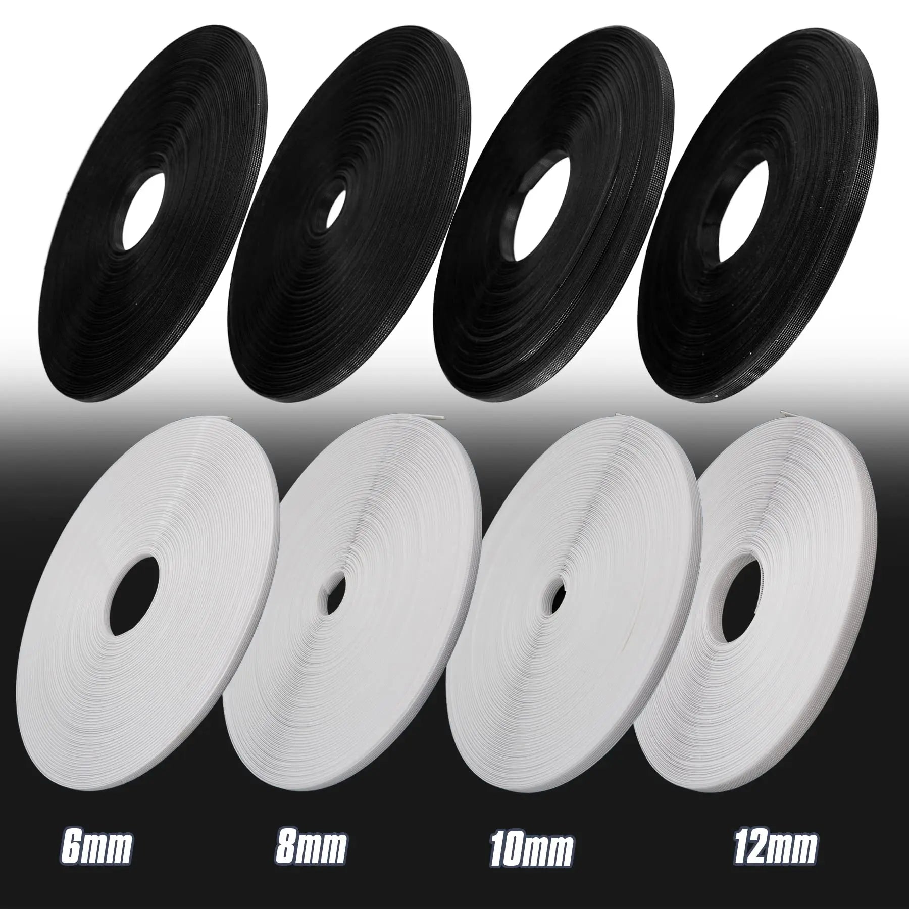 White Polyester Boning Roll for Wedding Dress and Corset Sewing