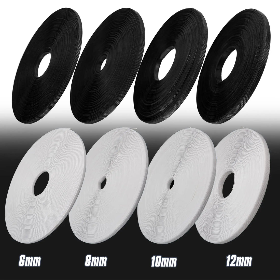 White Polyester Boning Roll for Wedding Dress and Corset Sewing
