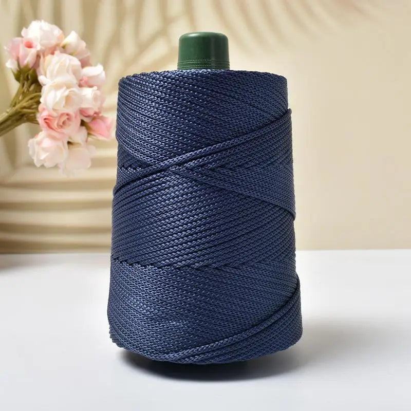 Summer Ice Rope Crochet Yarn for DIY Bags and Hats Crafts