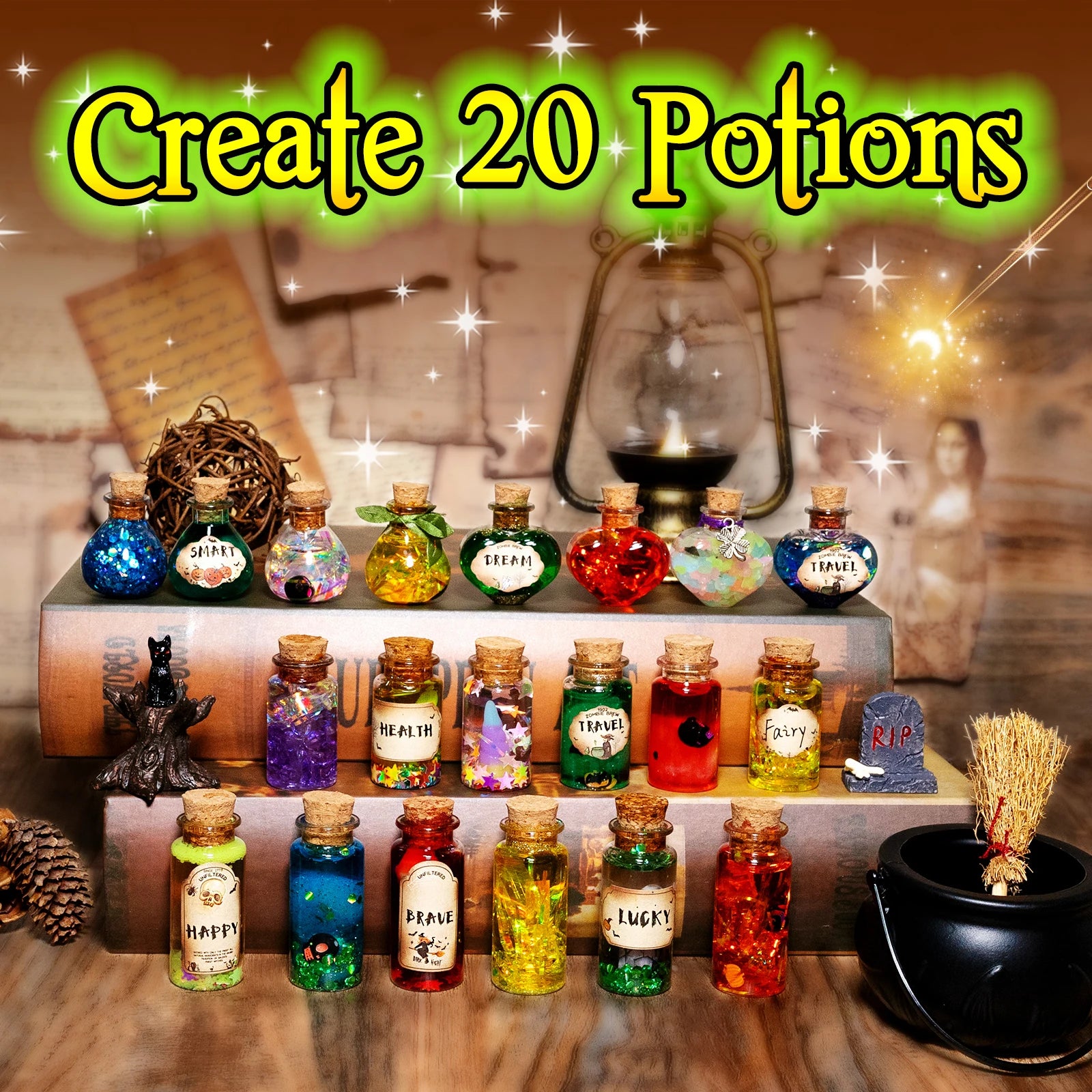 DIY Fairy Magical Potion Kit for Kids Science Craft Fun Set