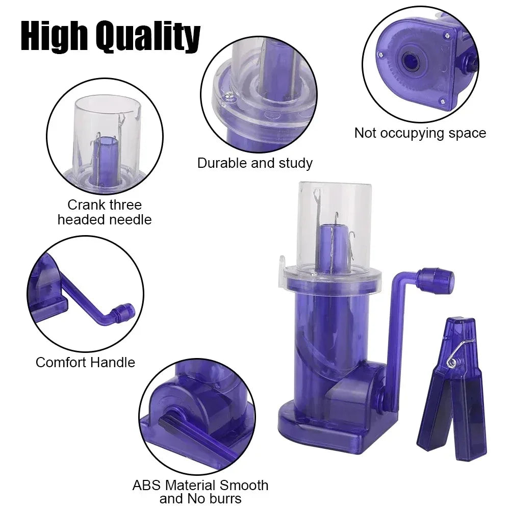 Mini Rope Braiding Machine for DIY Sewing and Knitting Crafts