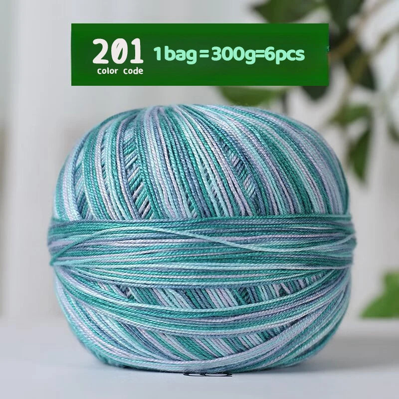 Fine Lace Crochet Yarn for Summer Knitting and DIY Crafts