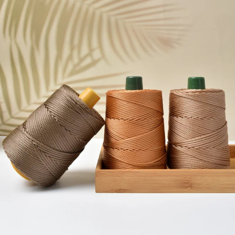 Summer Ice Rope Crochet Yarn for DIY Bags and Hats Crafts
