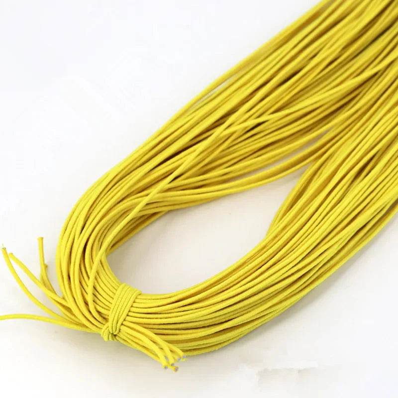 Elastic Thread for Jewelry Making - 1.0mm to 2.5mm, 10 Yards, DIY Beaded Crafting Sewing Accessories