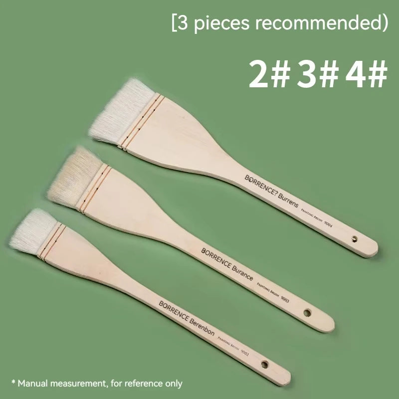 Memory Nylon Paint Brush Set for Acrylic Watercolor and Oil
