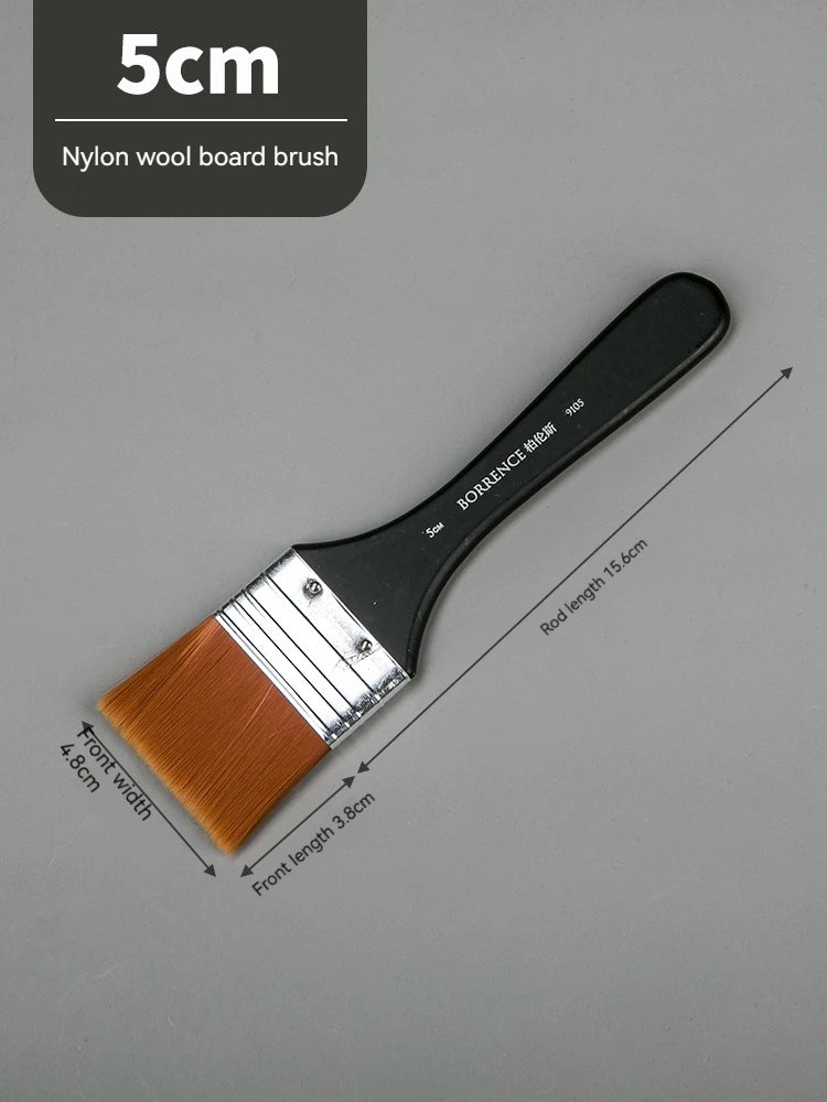 Memory Nylon Paint Brush Set for Acrylic Watercolor and Oil