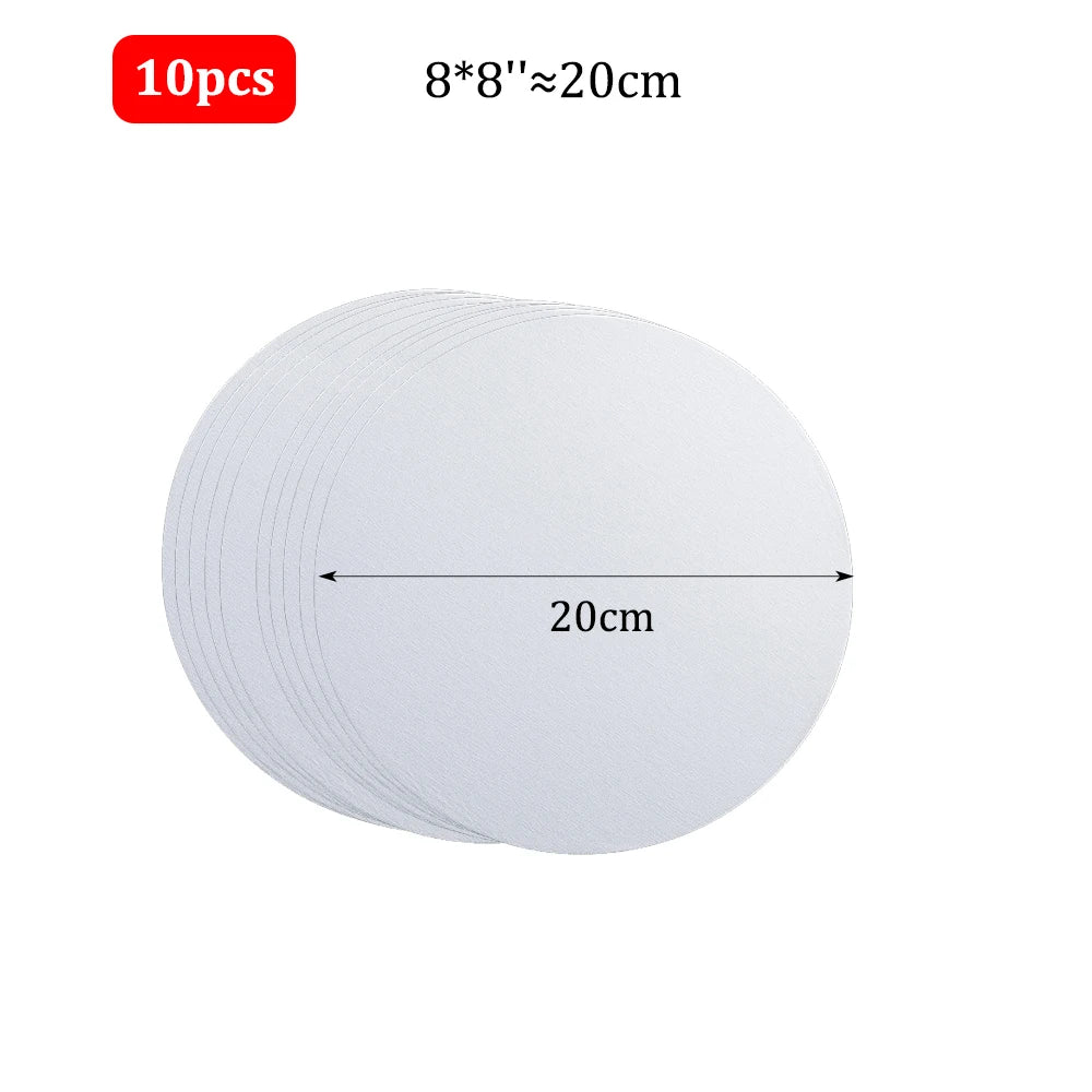 10pcs Primed Cotton Canvas Boards for Acrylic and Oil Painting