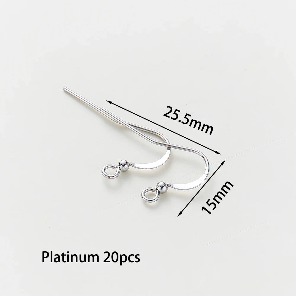 20pc Gold Plated Earring Wires & Hook Findings Set | 6 Styles | DIY Jewelry Making