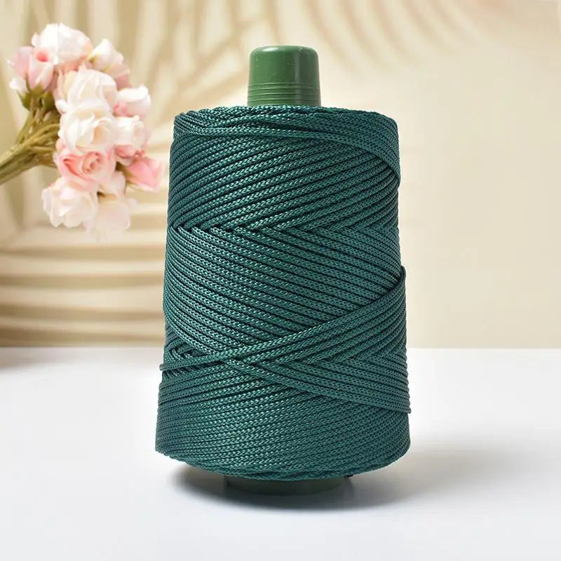 Summer Ice Rope Crochet Yarn for DIY Bags and Hats Crafts