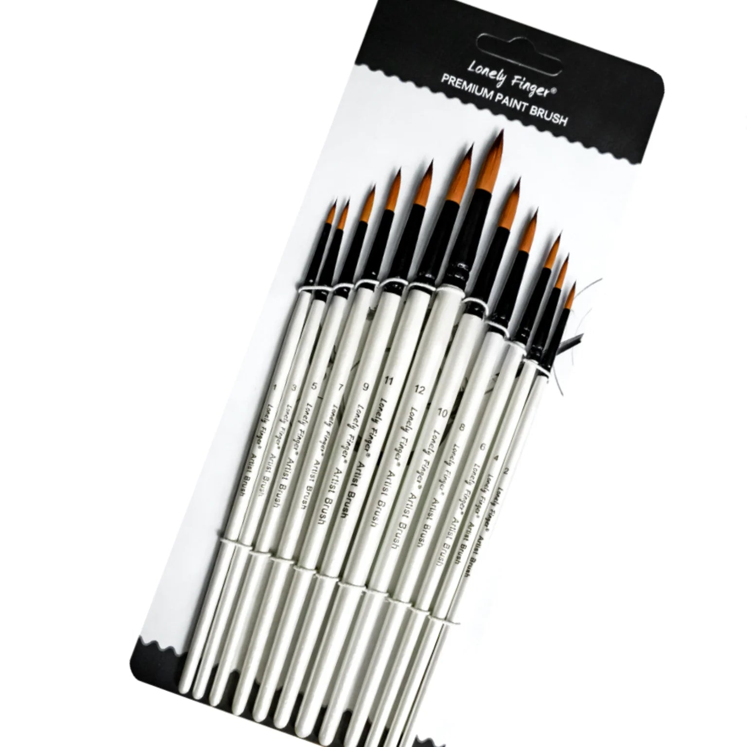 Professional Nylon Paint Brush Set for Acrylic Watercolor and Oil