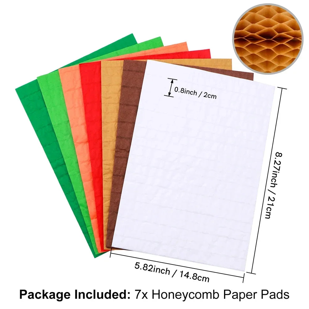 Honeycomb Paper Pads for DIY Pop-Up Cards and Craft Projects