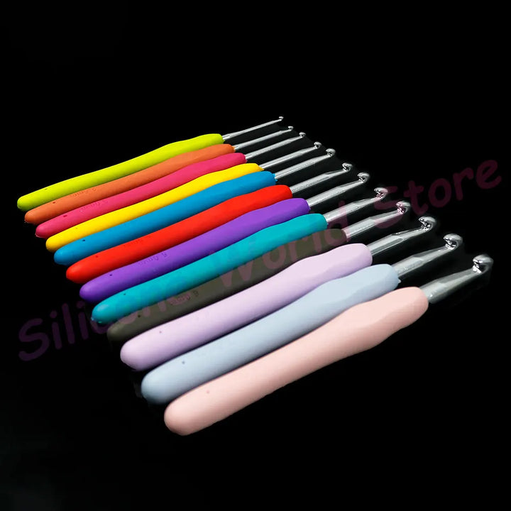 Crochet Hook Knitting Tool Set with Storage Bag and Needles