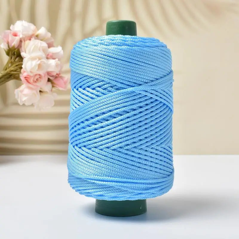 Summer Ice Rope Crochet Yarn for DIY Bags and Hats Crafts