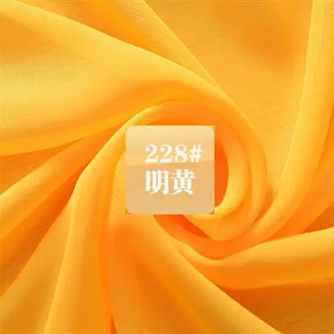 Translucent Chiffon Tulle Fabric for DIY Sewing and Dress Crafts