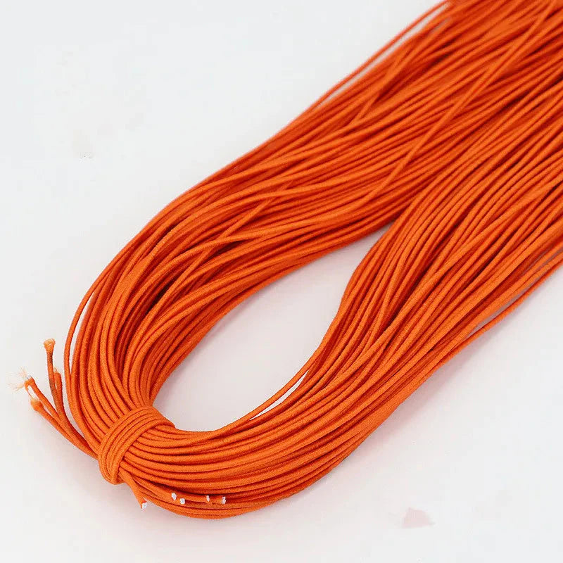 Elastic Thread for Jewelry Making - 1.0mm to 2.5mm, 10 Yards, DIY Beaded Crafting Sewing Accessories