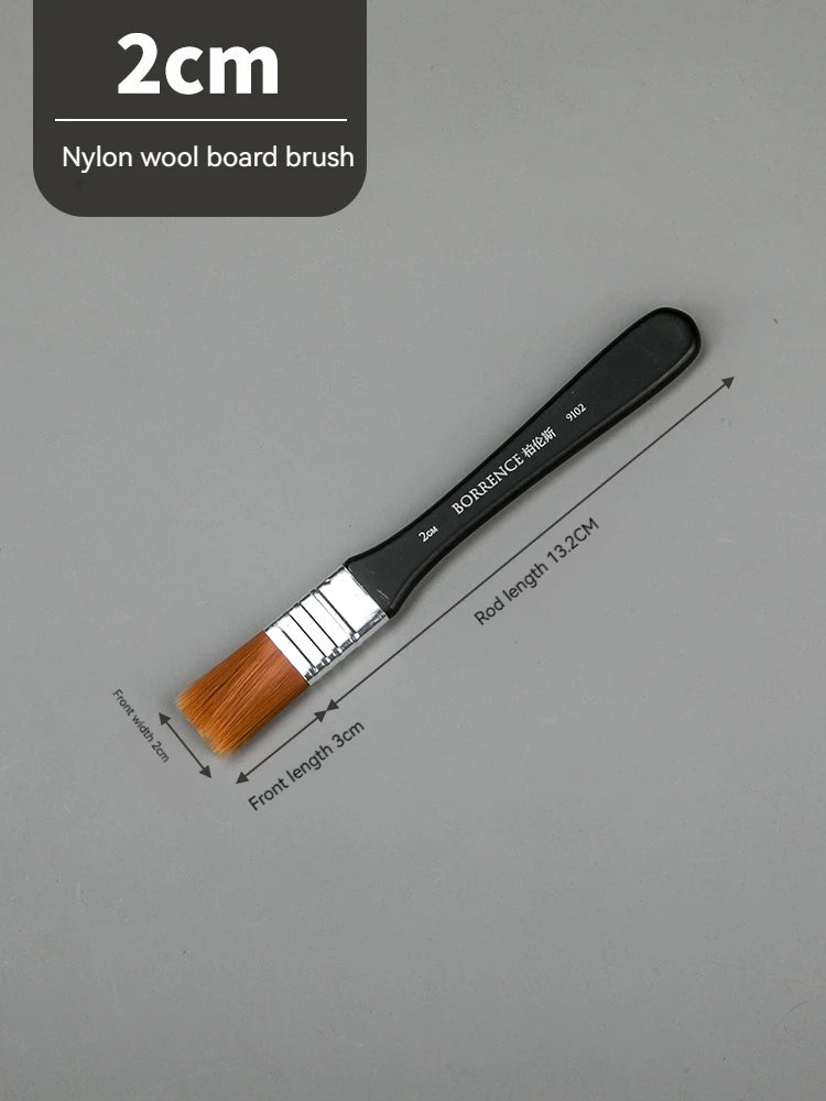 Memory Nylon Paint Brush Set for Acrylic Watercolor and Oil