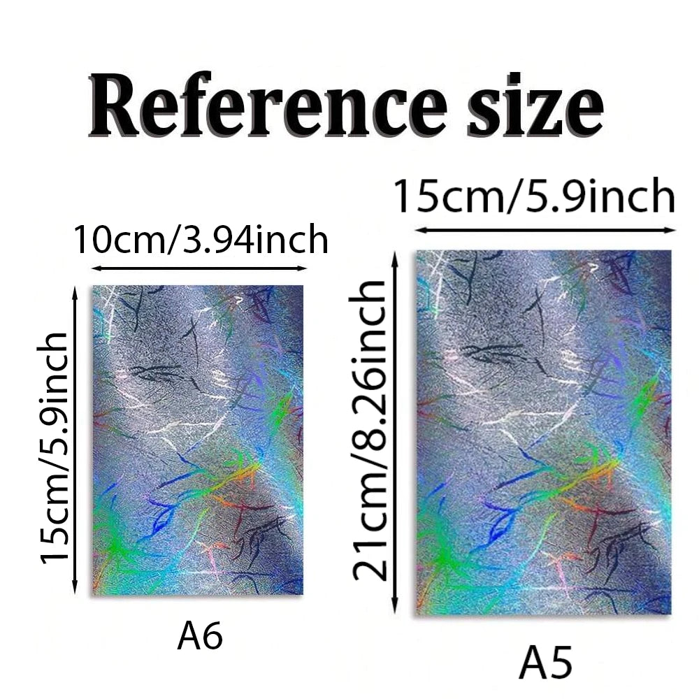 Glitter Holographic Cardstock Paper Set for DIY Art and Crafts