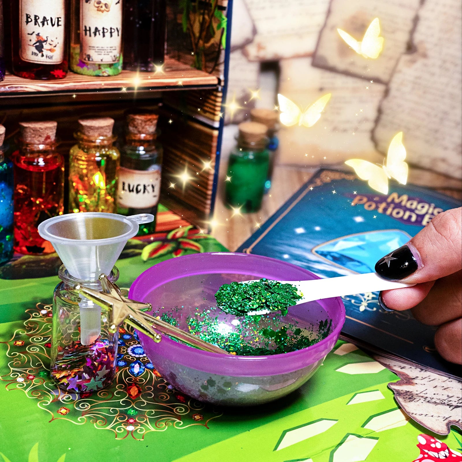 DIY Fairy Magical Potion Kit for Kids Science Craft Fun Set