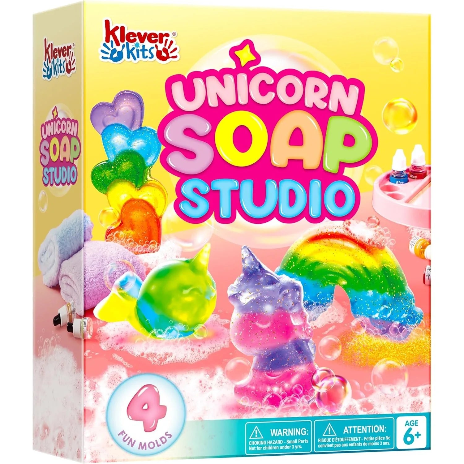 Unicorn Soap Making Craft Kit for Kids STEM DIY Gift Fun