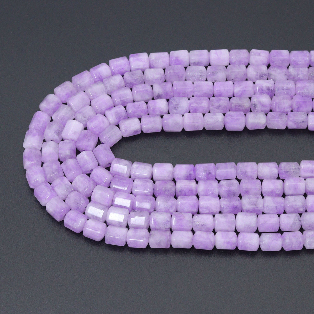 Natural Box-cut Cube 8x10mm jade Beads, 16inch full strands, sku#U2363