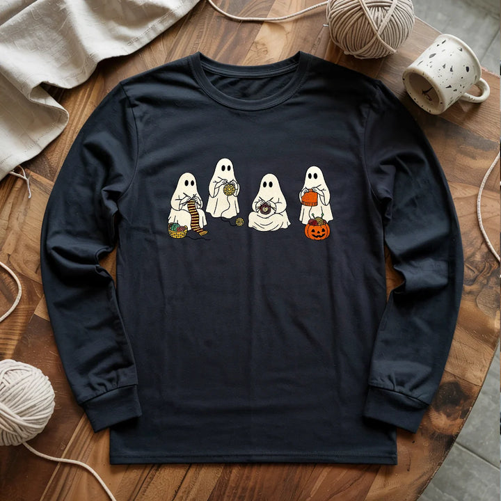 Ghost Stitchers Society Long Sleeve T-shirt