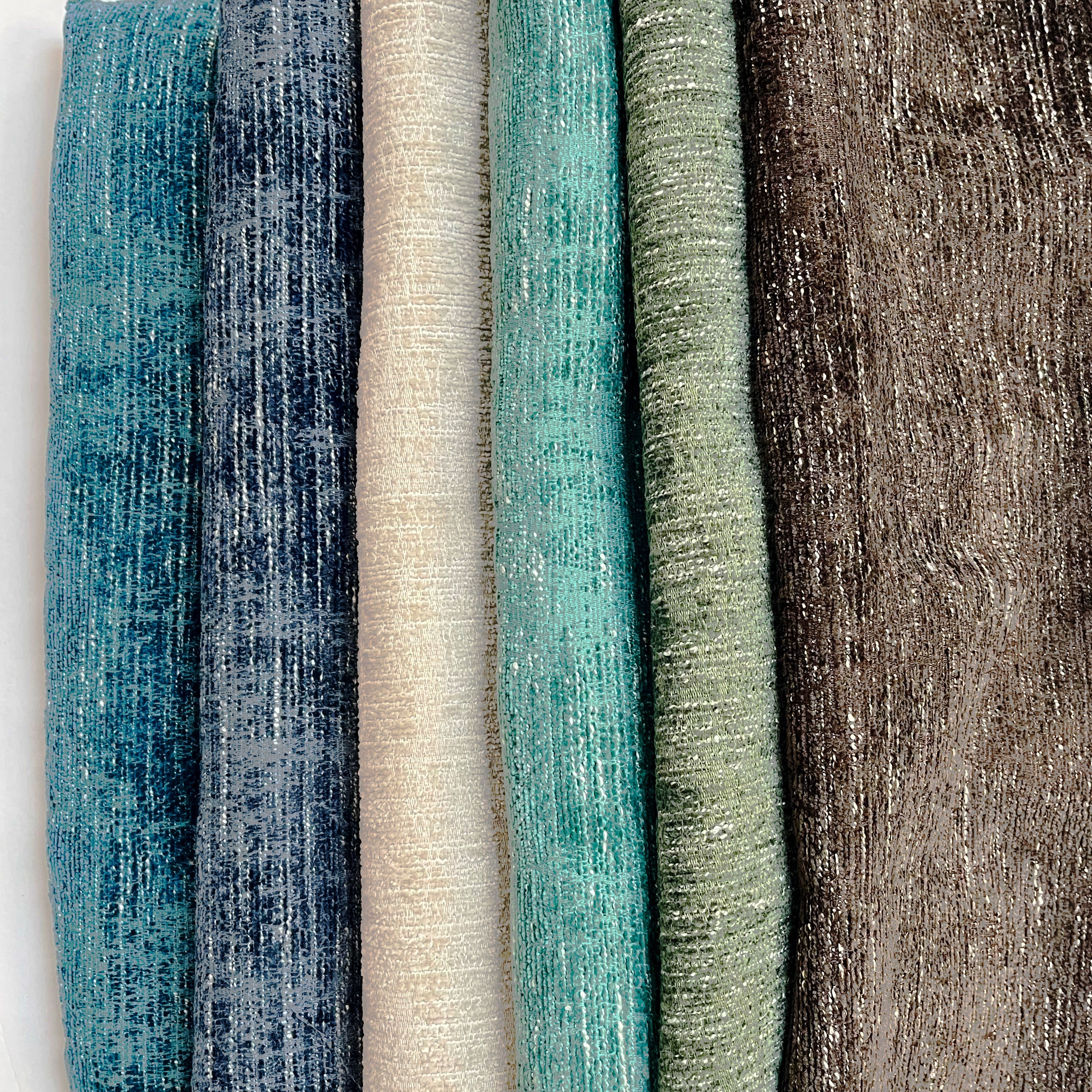 Churchill - Modern Chenille Upholstery Fabric by the Yard