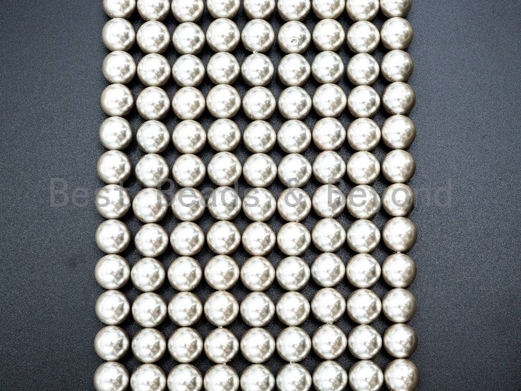 Bright Silver Hematite beads, 2/3/4/6/8/10/12mm, sku#S45
