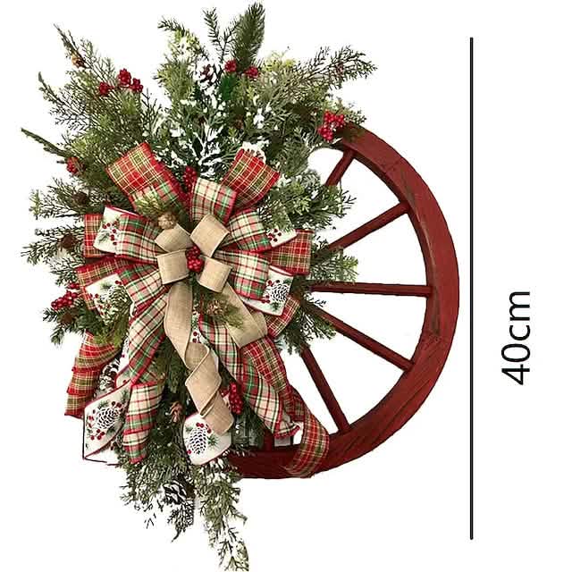 Vintage Christmas Wreath