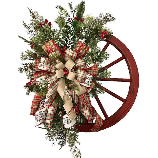 Vintage Christmas Wreath