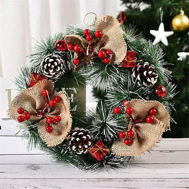 Handmade Christmas Decorative Wreaths