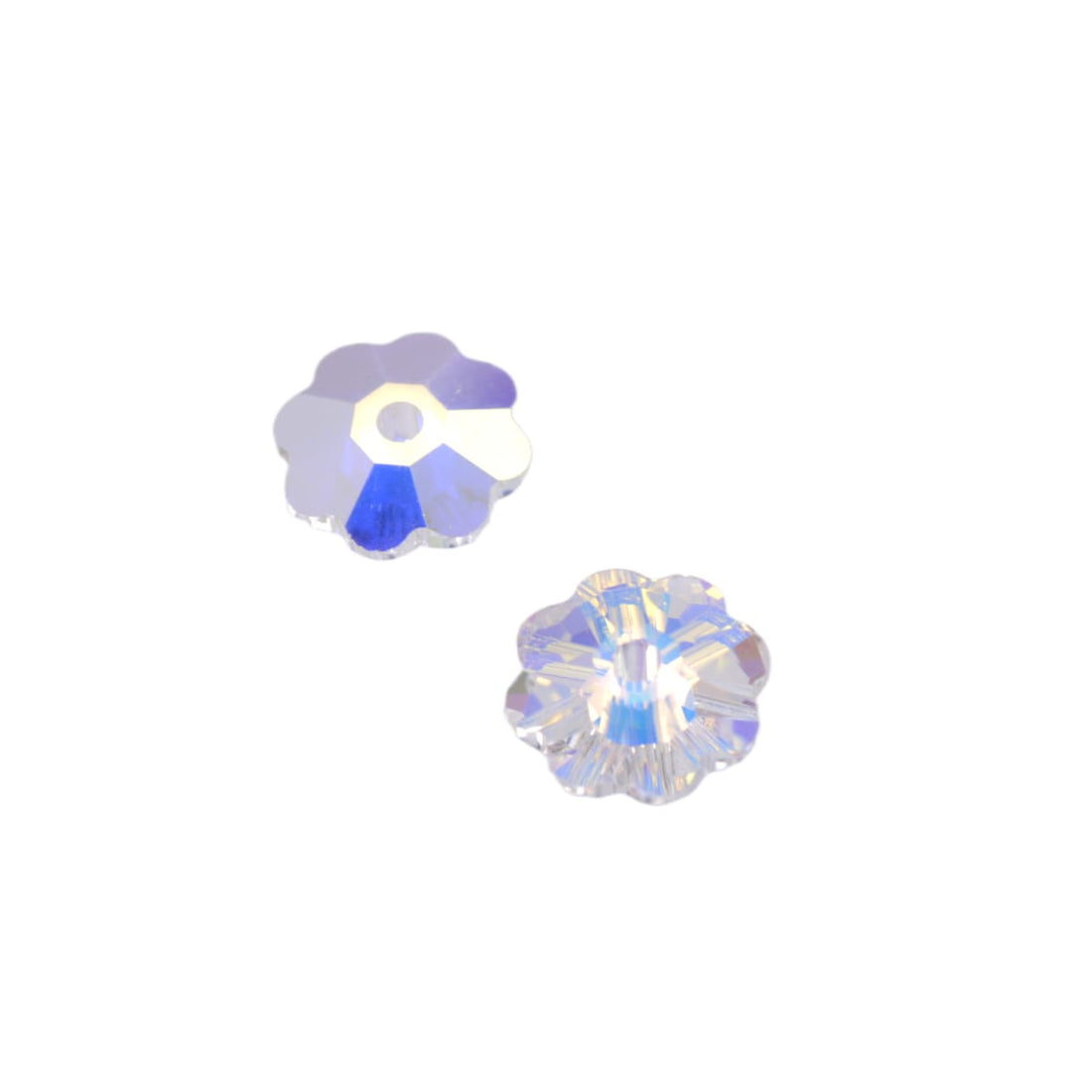 Swarovski 6mm Marguerite Flower Crystal AB - Individual Bead