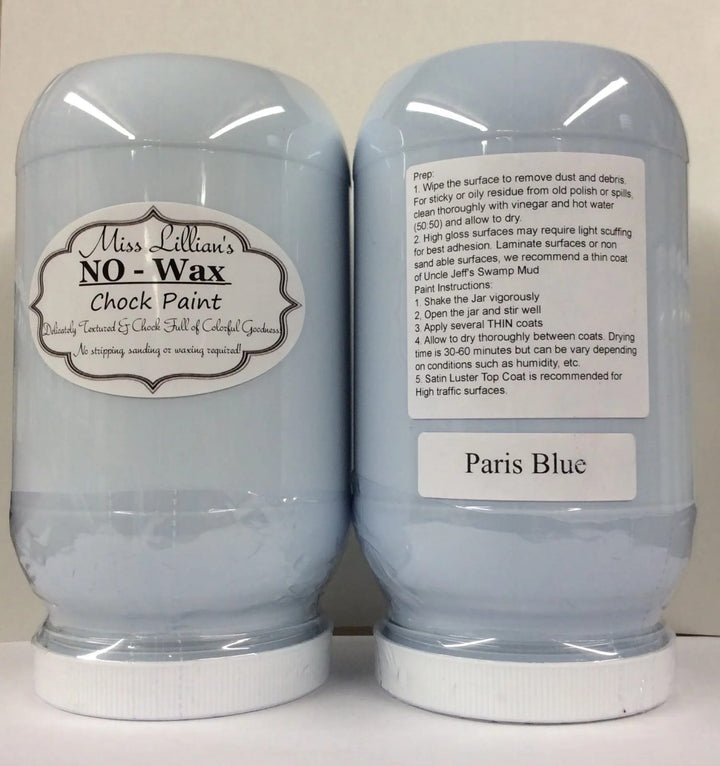 Miss Lillian's NO WAX Chock Paint - Paris Blue