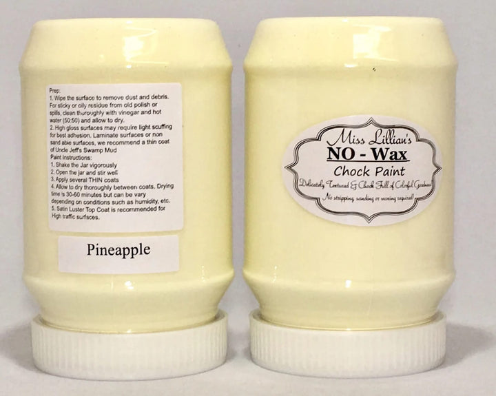 Miss Lillian's NO WAX Chock Paint - Pineapple